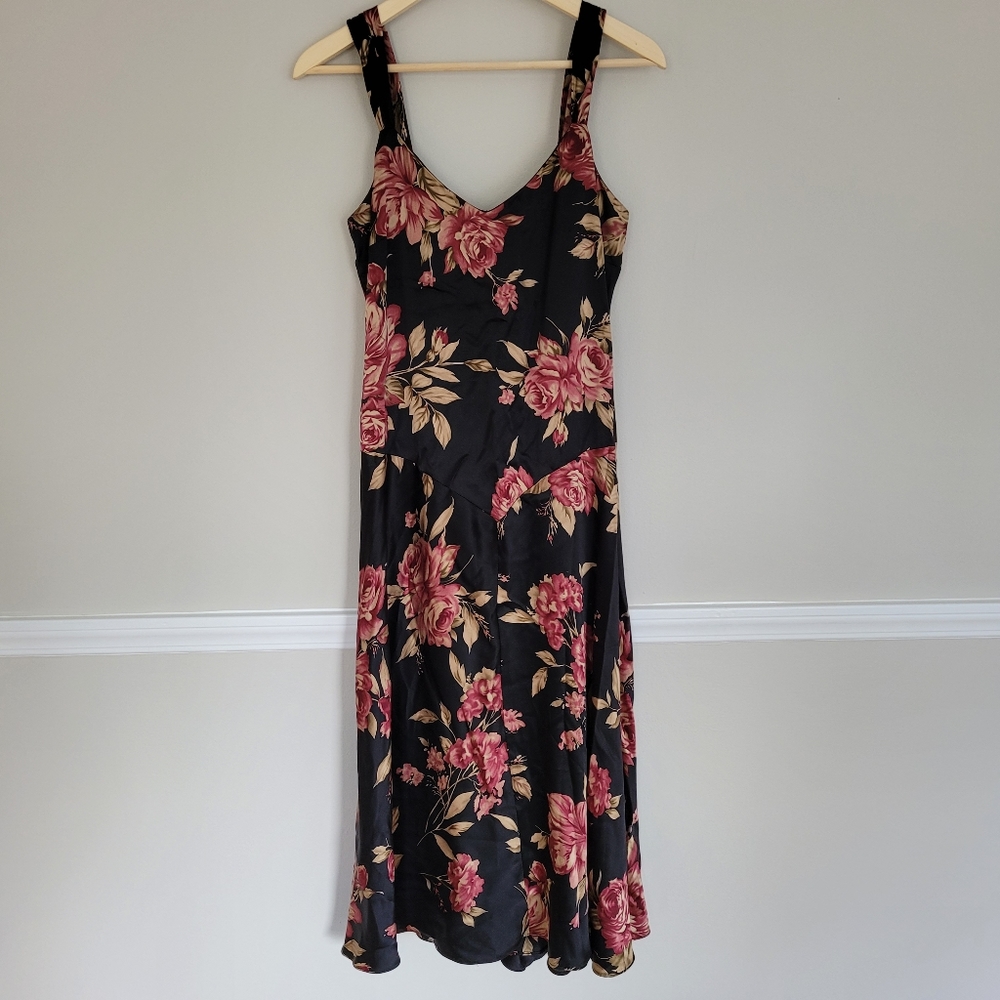 Vintage Ralph Lauren Silk Dress